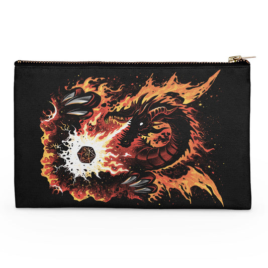 Fiery Red Dragon - Accessory Pouch