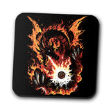 Fiery Red Dragon - Coasters