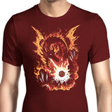 Fiery Red Dragon - Men's Apparel