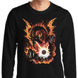 Fiery Red Dragon - Long Sleeve T-Shirt