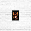 Fiery Red Dragon - Posters & Prints