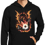 Fiery Red Dragon - Hoodie