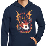 Fiery Red Dragon - Hoodie