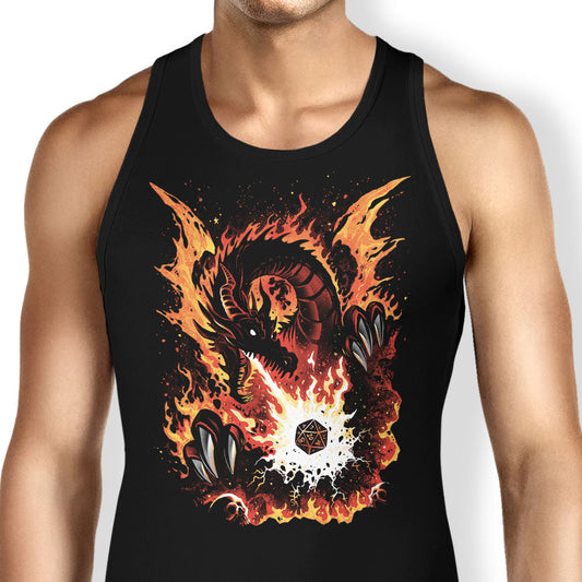 Fiery Red Dragon - Tank Top