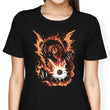 Fiery Red Dragon - Women's Apparel