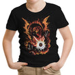 Fiery Red Dragon - Youth Apparel
