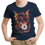 Fiery Red Dragon - Youth Apparel