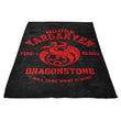 Fire and Blood - Fleece Blanket