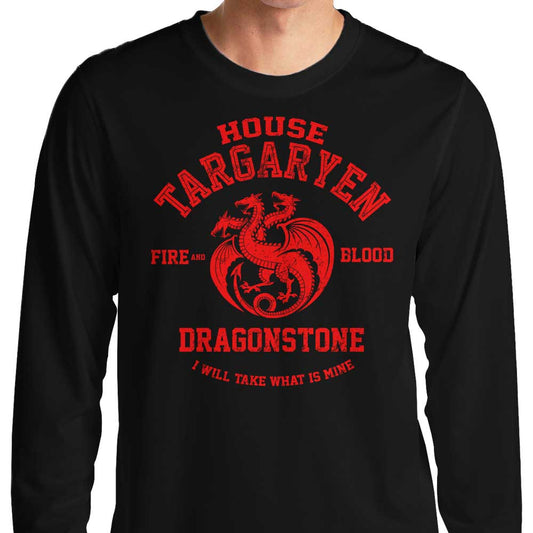 Fire and Blood - Long Sleeve T-Shirt