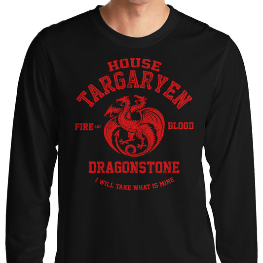 Fire and Blood - Long Sleeve T-Shirt