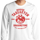 Fire and Blood - Long Sleeve T-Shirt