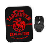 Fire and Blood - Mousepad