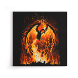 Fire Bird - Canvas Print