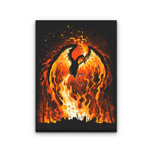 Fire Bird - Canvas Print