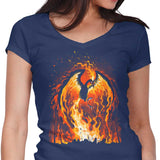 Fire Bird - Women's V-Neck