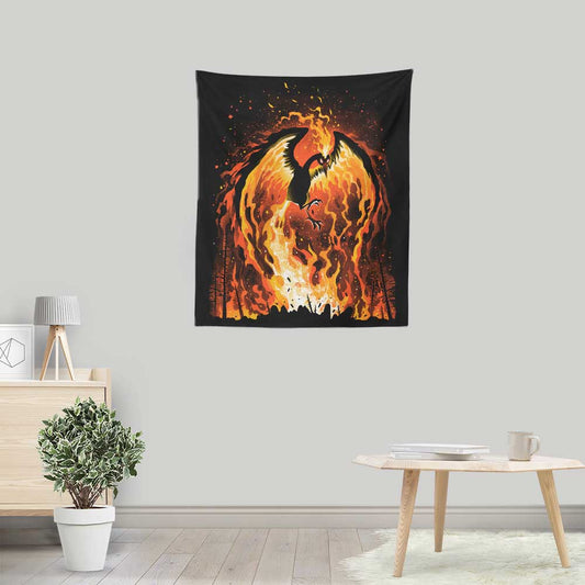 Fire Bird - Wall Tapestry