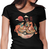 Fire Bowl - Women's V-Neck