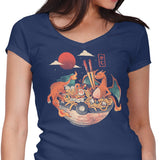 Fire Bowl - Women's V-Neck