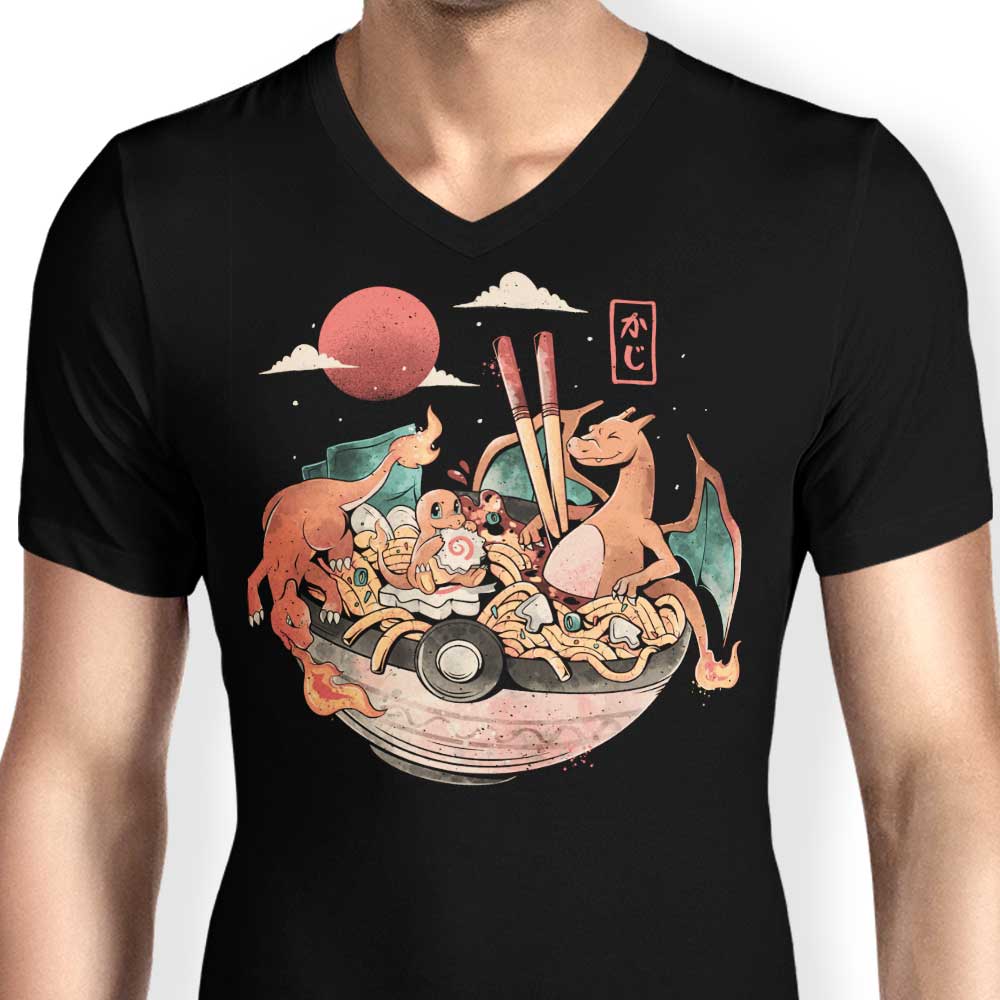 Fire Bowl - Men's V-Neck