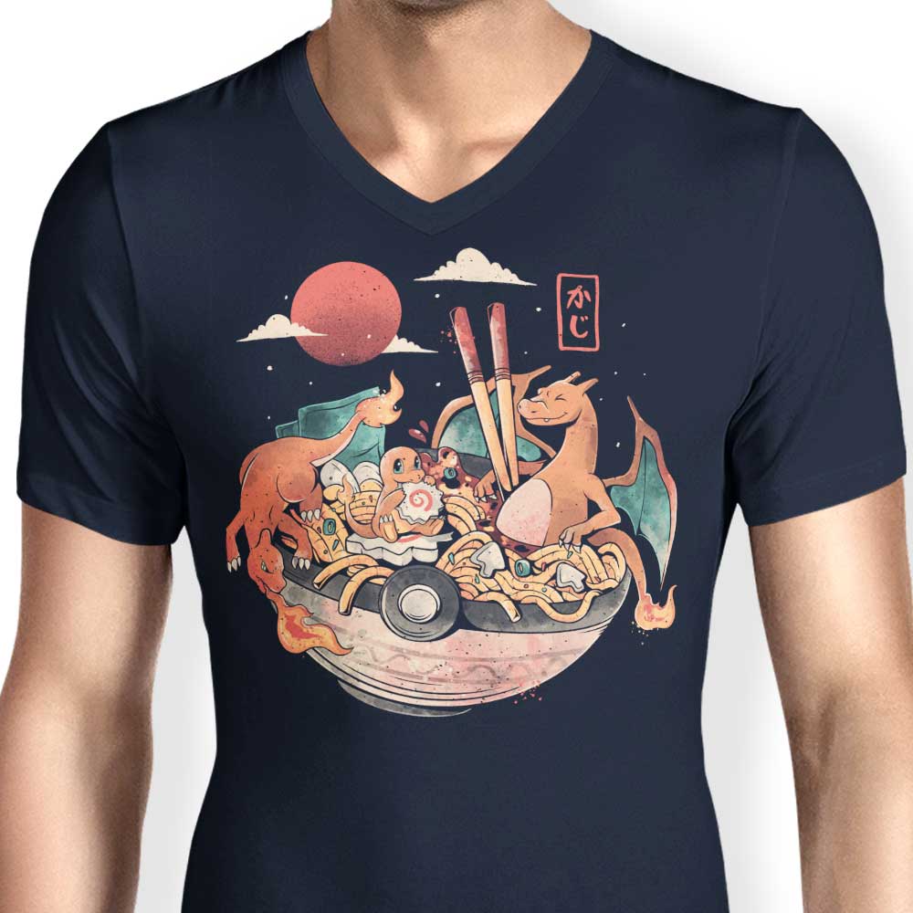 Fire Bowl - Men's V-Neck