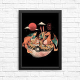 Fire Bowl - Posters & Prints