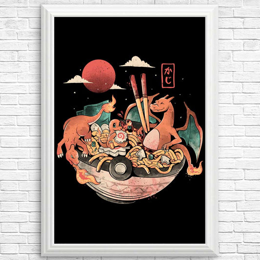 Fire Bowl - Posters & Prints