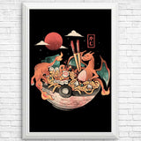 Fire Bowl - Posters & Prints