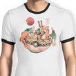 Fire Bowl - Ringer T-Shirt