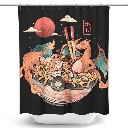 Fire Bowl - Shower Curtain