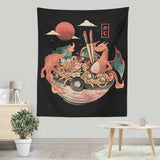Fire Bowl - Wall Tapestry