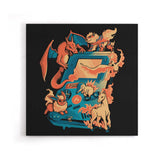 Fire Game - Canvas Print