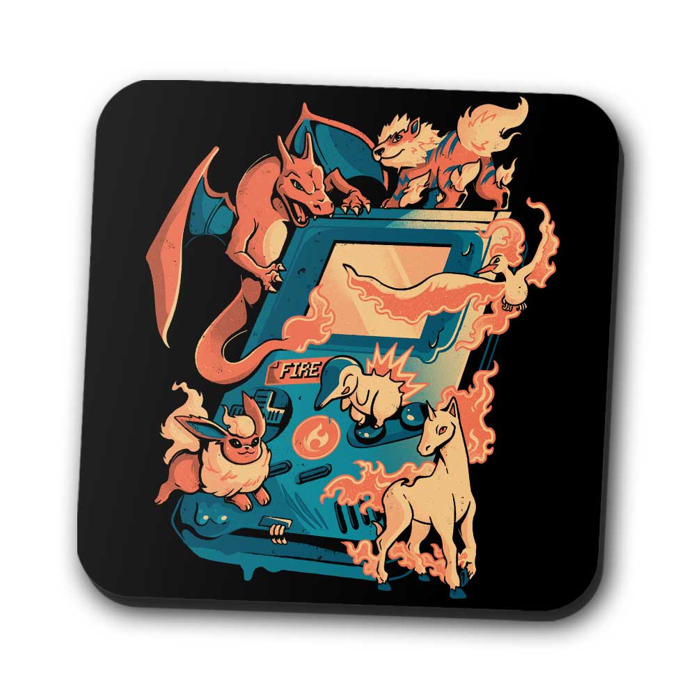 Fire Game - Coasters