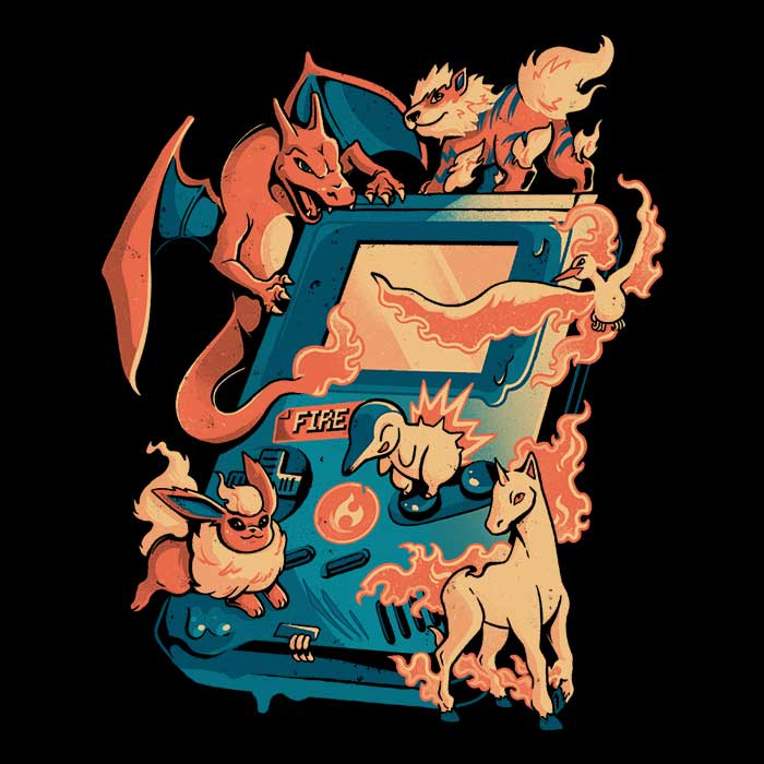 Fire Game - Tank Top