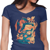 Fire Game - Women's V-Neck
