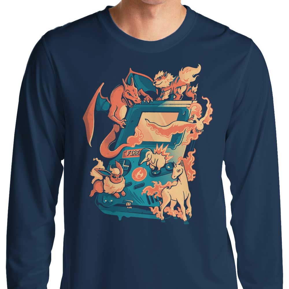 Fire Game - Long Sleeve T-Shirt