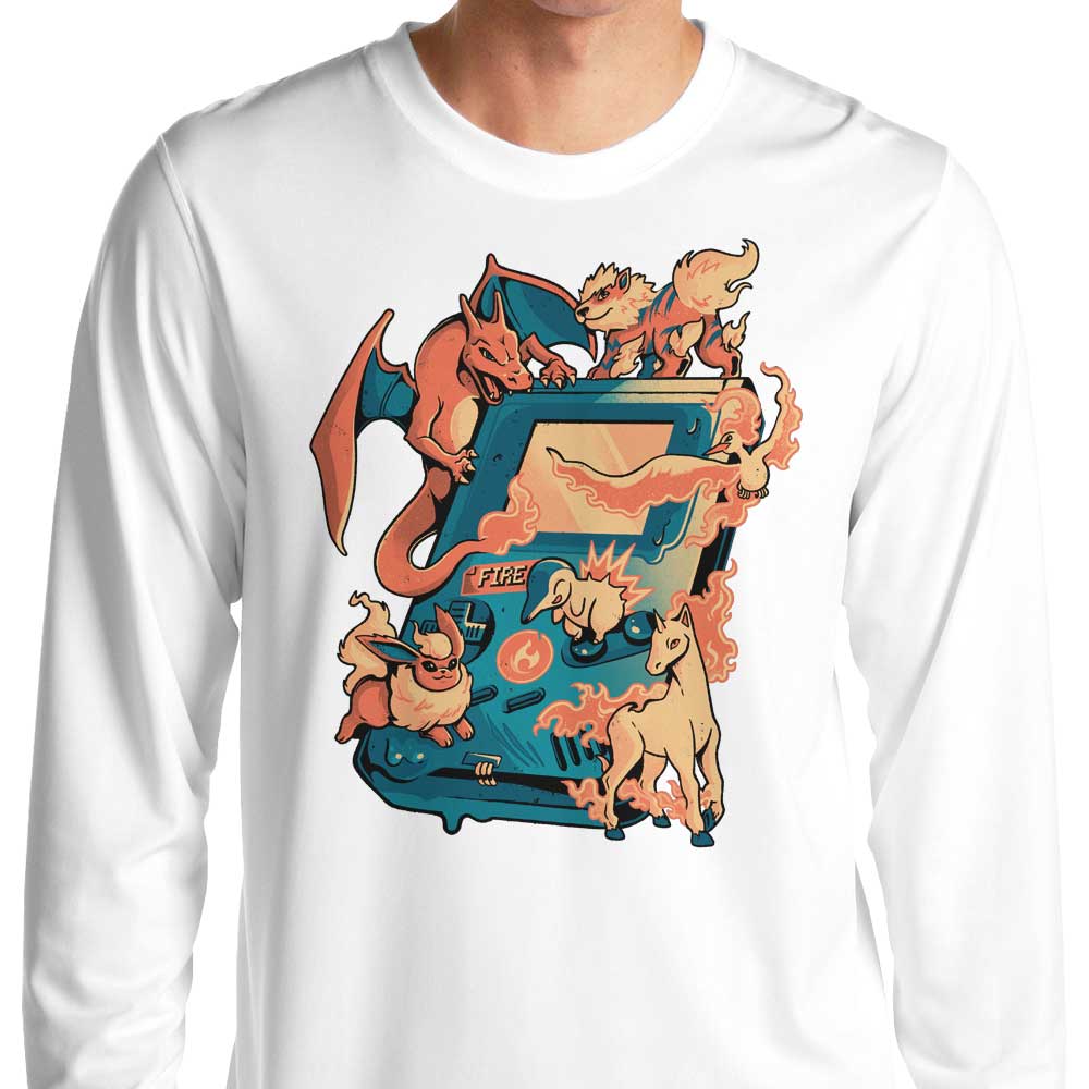 Fire Game - Long Sleeve T-Shirt