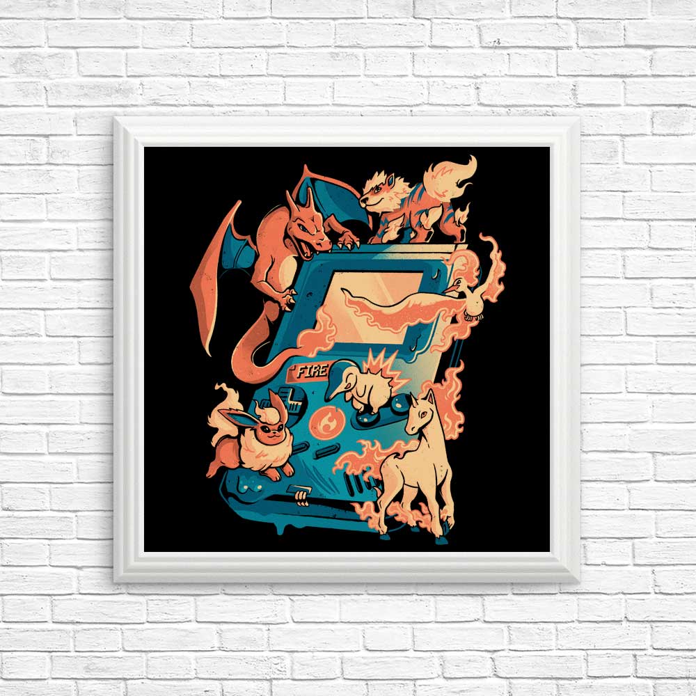 Fire Game - Posters & Prints