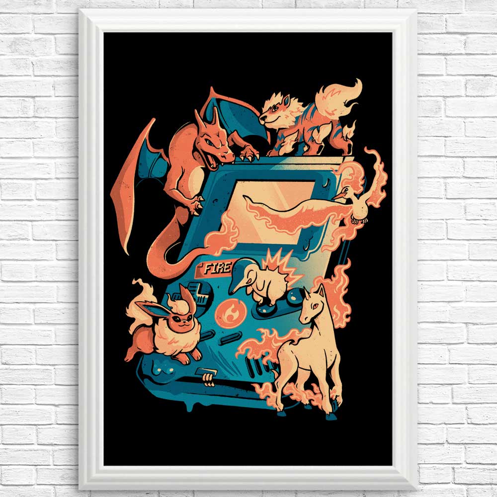 Fire Game - Posters & Prints