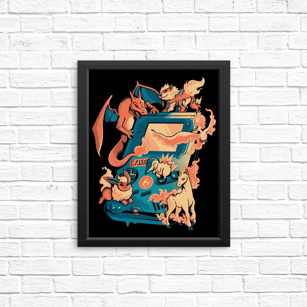 Fire Game - Posters & Prints