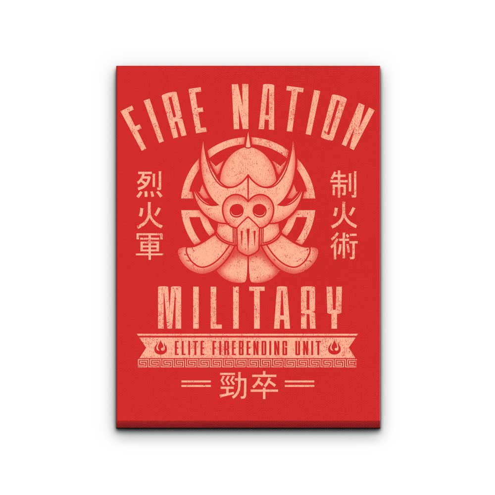 Fire is Fierce - Canvas Print