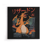 Fire Kaiju - Canvas Print
