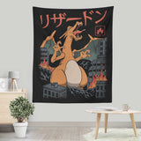 Fire Kaiju - Wall Tapestry
