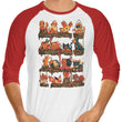Fire Shelf - 3/4 Sleeve Raglan T-Shirt