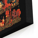 Fire Shelf - Canvas Print