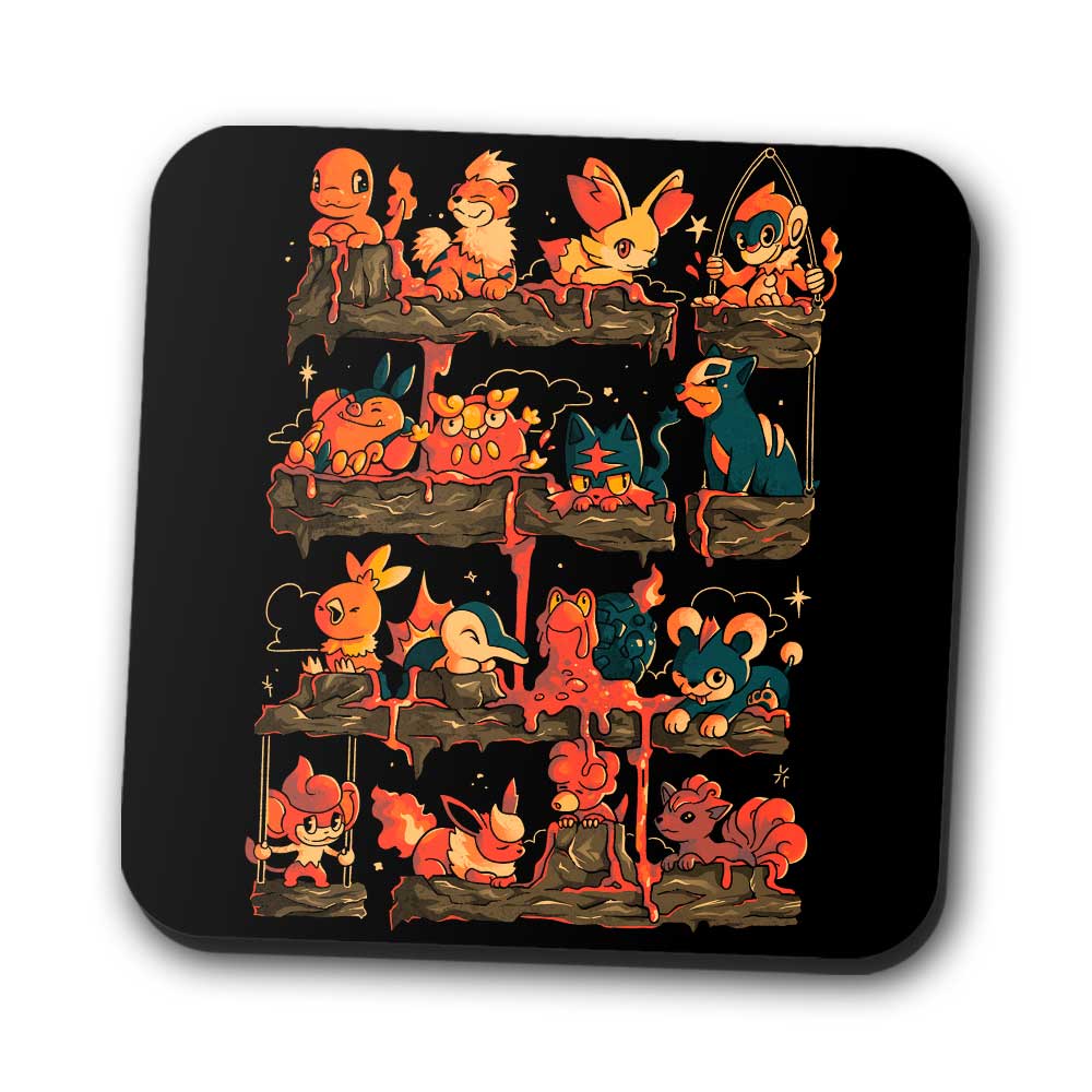 Fire Shelf - Coasters