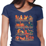 Fire Shelf - Women's V-Neck