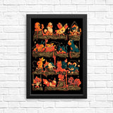 Fire Shelf - Posters & Prints