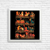 Fire Shelf - Posters & Prints