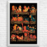 Fire Shelf - Posters & Prints