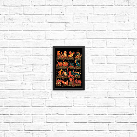 Fire Shelf - Posters & Prints